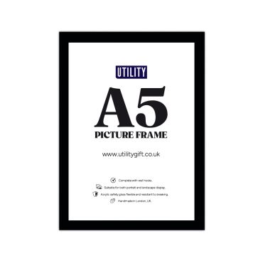 A5 Frame Black Front