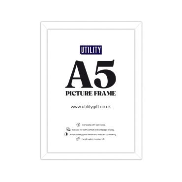 A5 Frame White Front