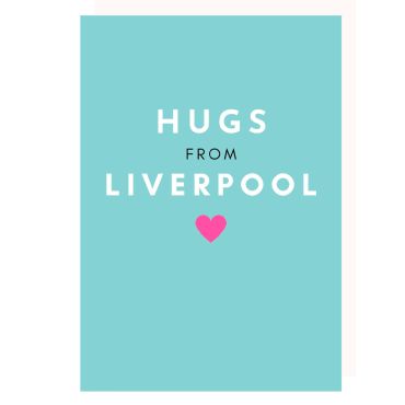Liverpool Hugs Card