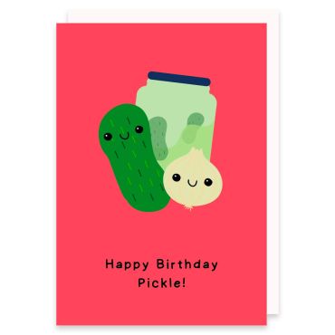 UT, Happy Birthday Pickle Card