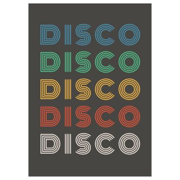 Disco A3 Print 