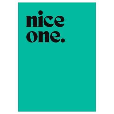 Nice One A3 Print