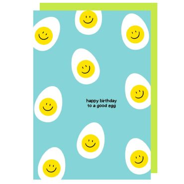 UT, Good Egg Birthday Card