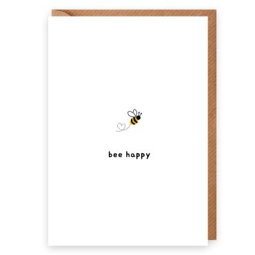 UT, Bee Happy Card