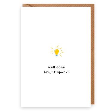 UT, Well Done Bright Spark Card