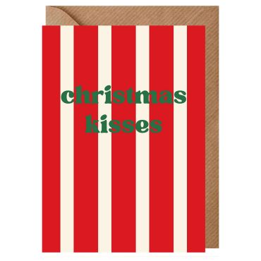 UT, Christmas Kisses Card
