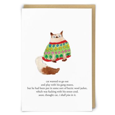 Piss Cat Card