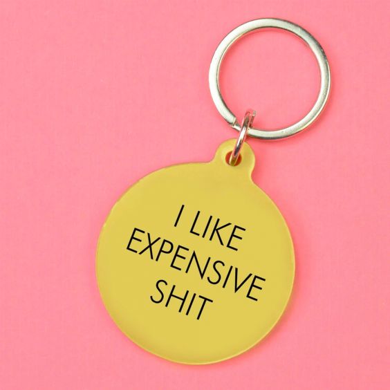 Expensive keyrings on sale