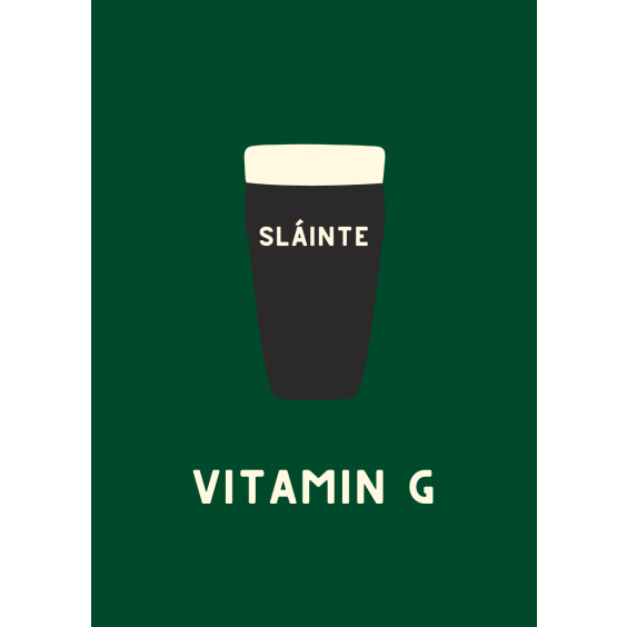 Vitamin G A3 Print