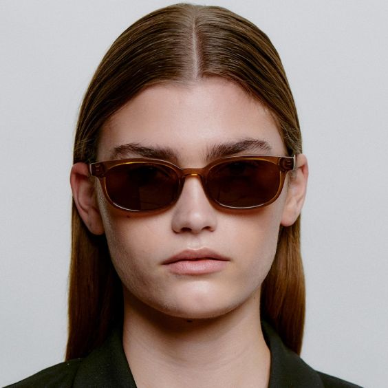 A Kjaerbede Charlie Sunglasses - Smoke Transparent