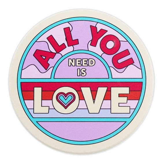 The Beatles All You Need Is Love Coaster