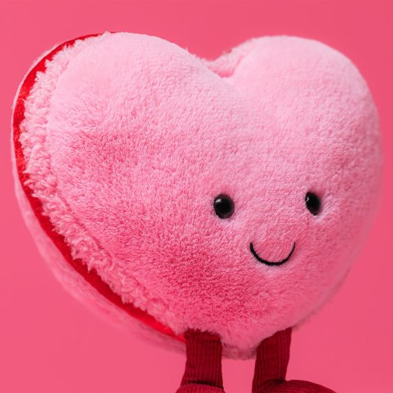 Jellycat Amuseables Colette Heart Macaron