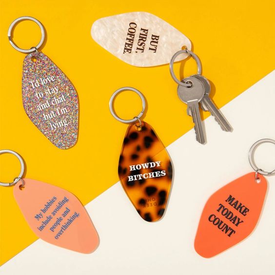 Avoiding People & Overthinking Hobbies Retro Keyring