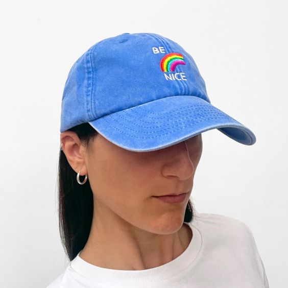 David Shrigley Be Nice Cap
