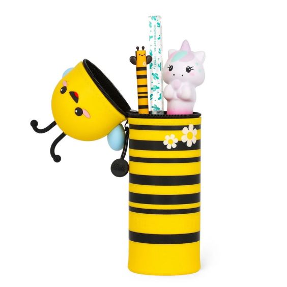 Legami Silicone Zip Pencil Case Bee