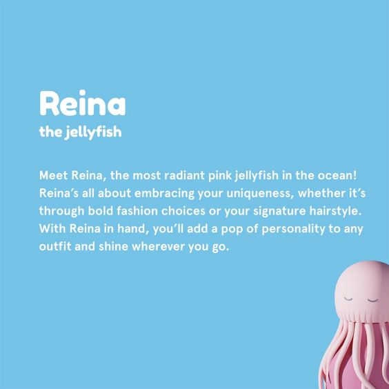 Asobu Bestie Water Bottle - Reina Jellyfish