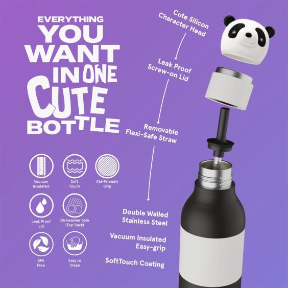 Asobu Bestie Water Bottle - Mai Panda