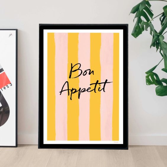 Floh Bon Appetit Print - A3