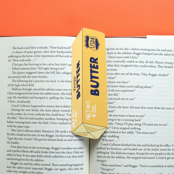 Humdrum Paper Butter Bookmark 