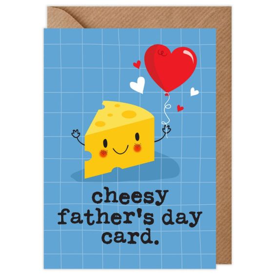 Cheesy Father's Day Card