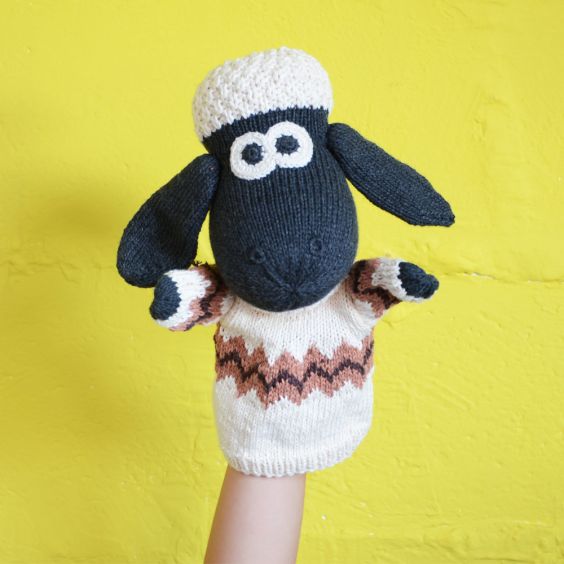 ChunkiChilli Shaun the Sheep Hand Puppet