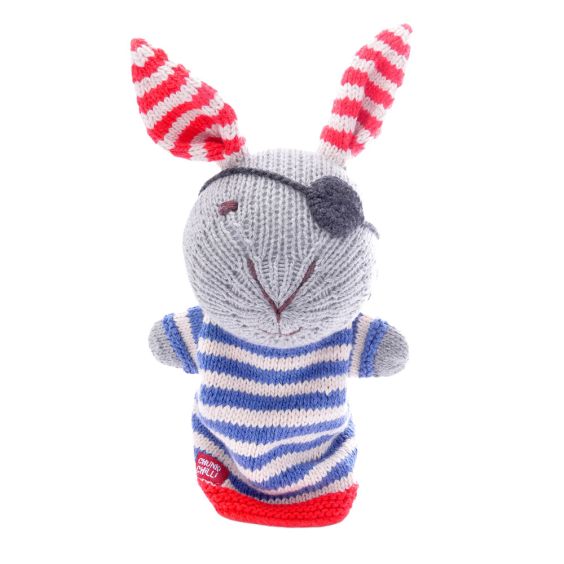 ChunkiChilli Pirate Rabbit Hand Puppet