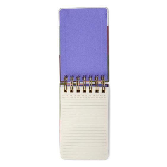 Twin Wire Notepad - Bold Stripe