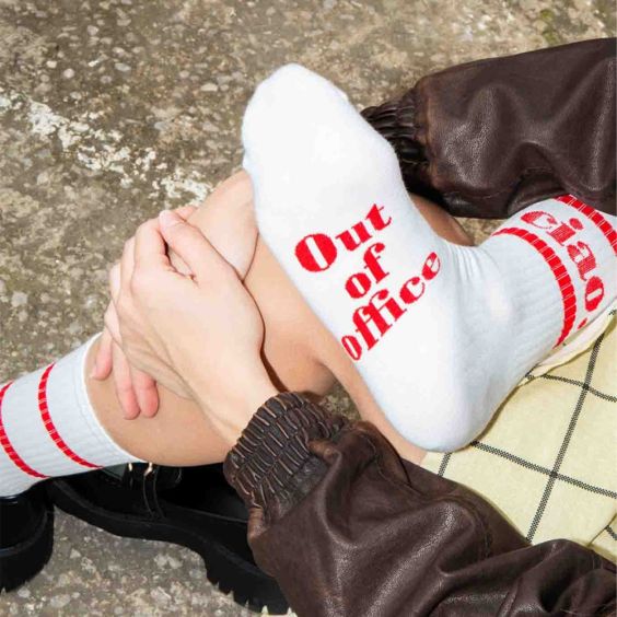 Eat My Socks Out Of Office Ciao Socks