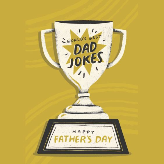 Dad Jokes Father's Day Card