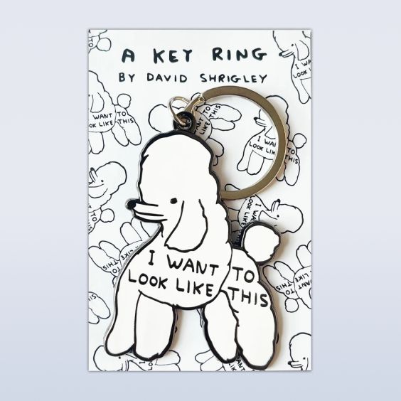 David Shrigley Look Like This Keyring