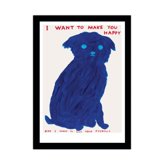 David Shrigley Dog A5 Postcard Print