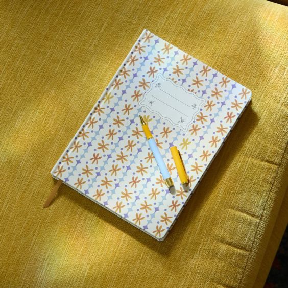 DesignWorks Ink Tulip Jumbo Journal - Marigold