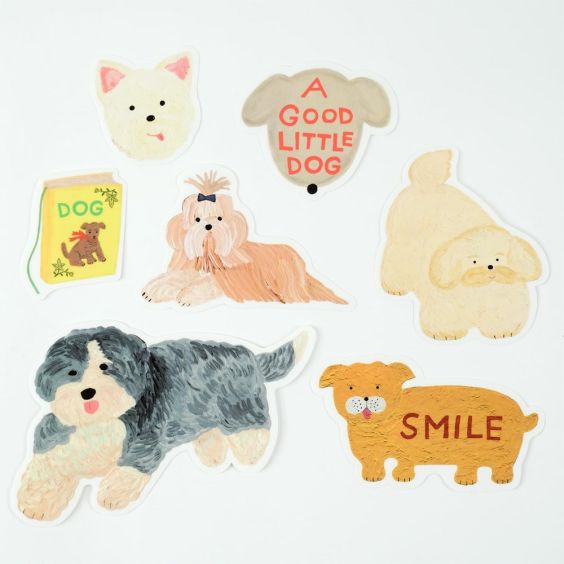 Greeting Life Sticker Pack - Sodeyama Kahoko Dogs