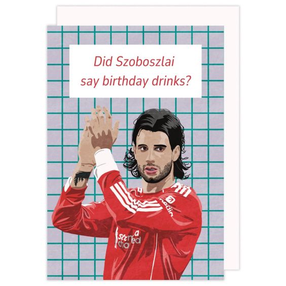 Dominik Szoboszlai Birthday Card