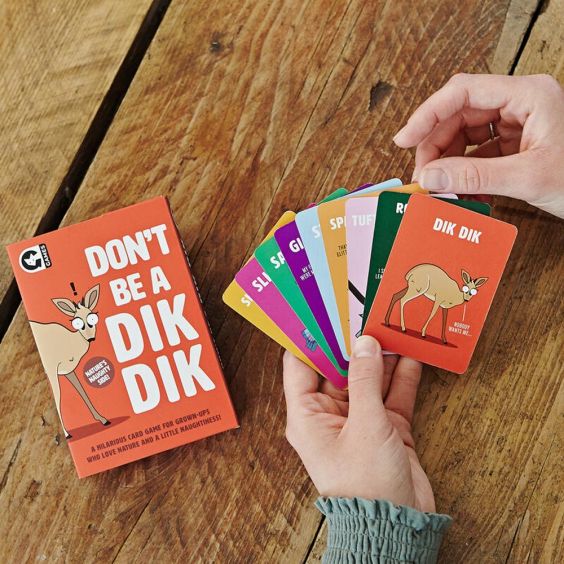 Don't Be a Dik Dik Adult Card Game