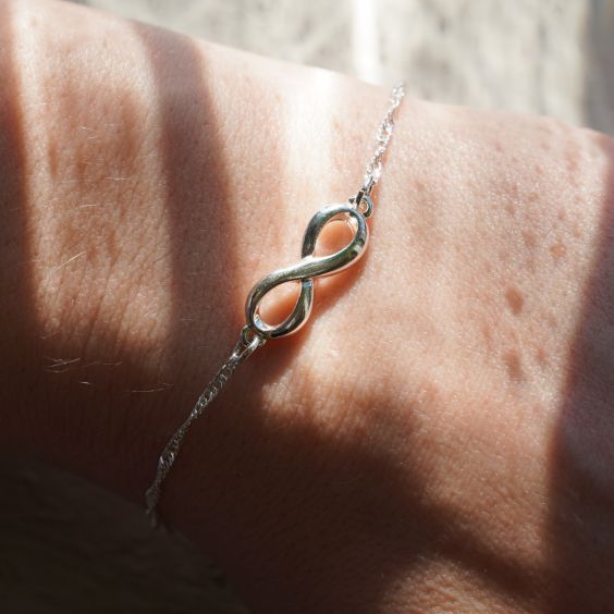 Silver Infinity Bracelet