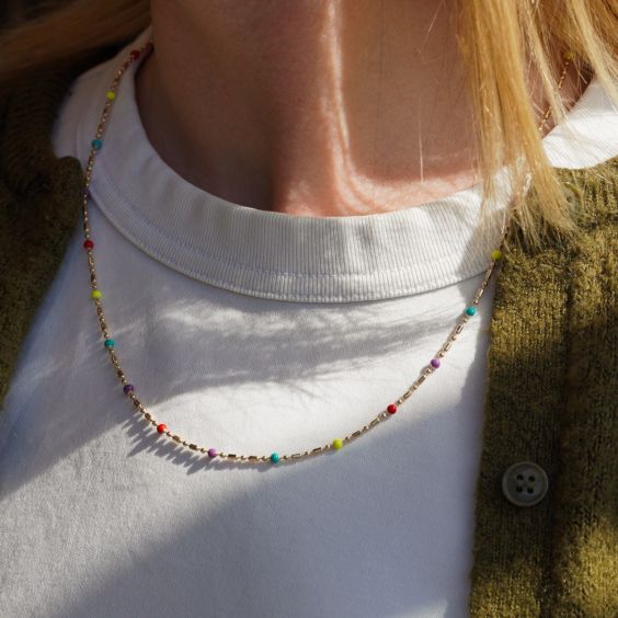 Orbit Necklace - Spring