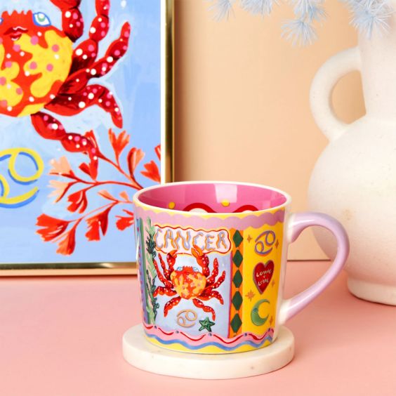 Eleanor Bowmer Cancer Zodiac Mug