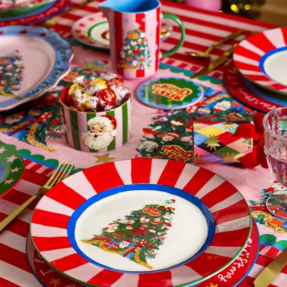 Eleanor Bowmer Christmas Tree Dinner Plate