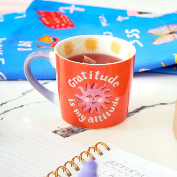 Eleanor Bowmer Gratitude is my Attitude Mug