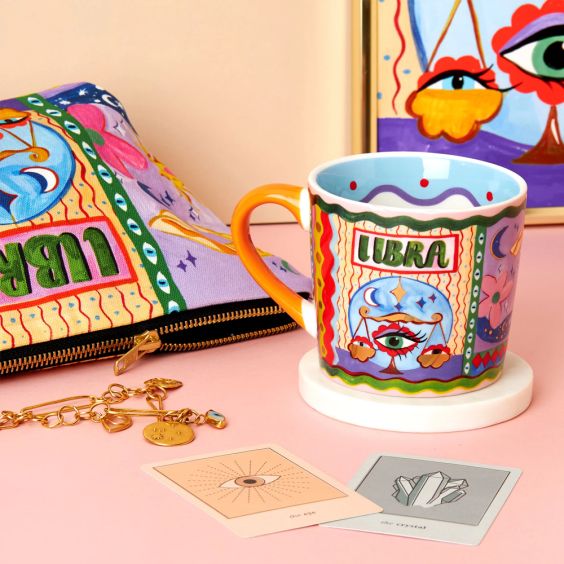 Eleanor Bowmer Libra Zodiac Mug