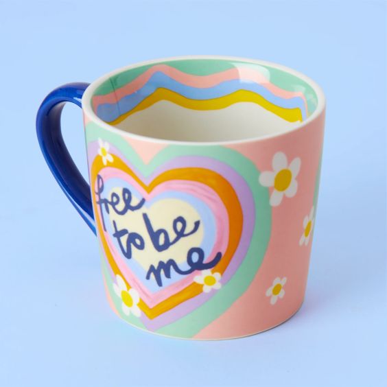 Eleanor Bowmer Free to Be Me Mug