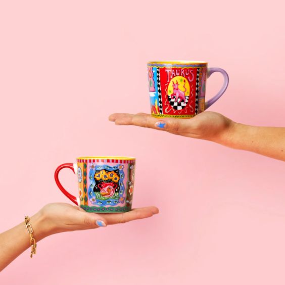 Eleanor Bowmer Taurus Zodiac Mug 