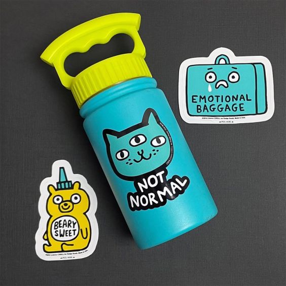 Big Sticker Emotional Baggage