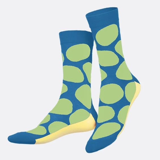 Eat My Socks Salty Chips Blue