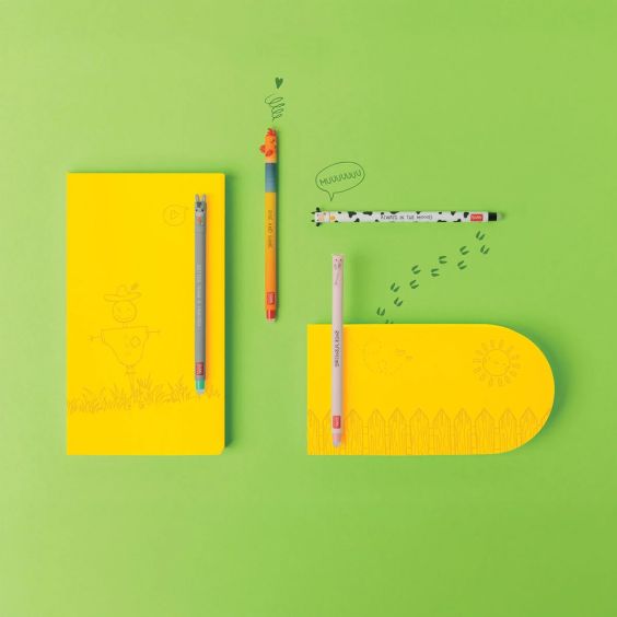 Legami Erasable Pen Set Sweet Farm 