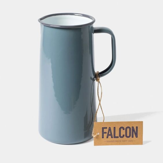 Falcon Enamelware 3 Pint Jug - Pigeon Grey