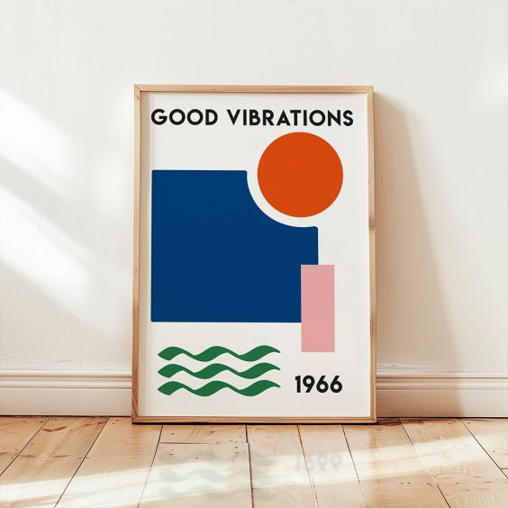Fan Club Good Vibrations A3 Print 