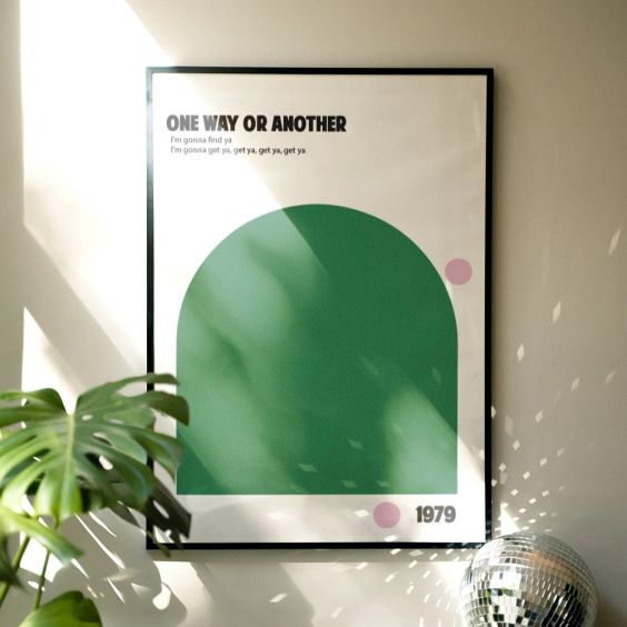 Fan Club One Way or Another A3 Print