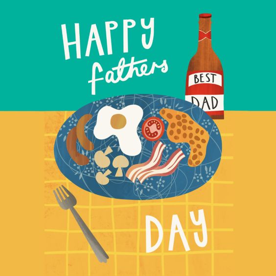 Fry Up Father's Day Card